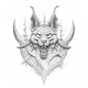 lorna shore tattoo design idea