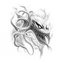 Carnage venom tattoo design idea