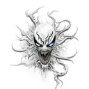 Carnage venom tattoo design idea