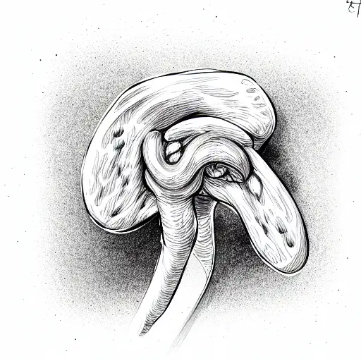 uterus tattoo design idea