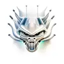 Predator tattoo design idea