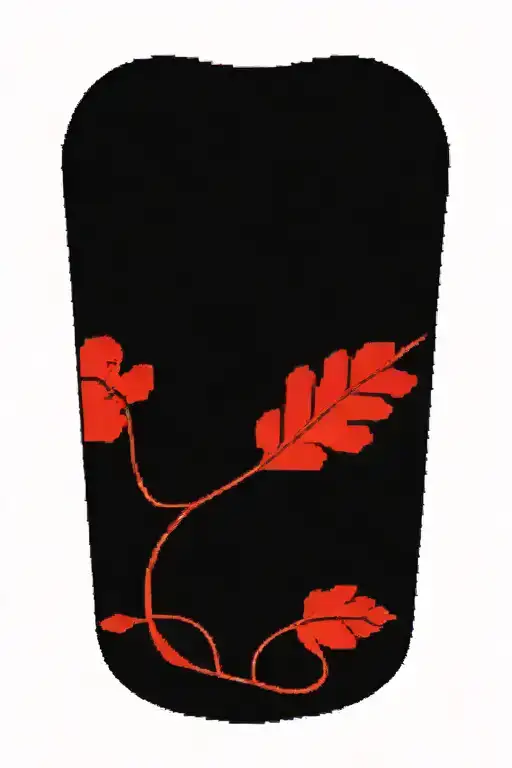 Ukrainian embroidery tattoo design idea