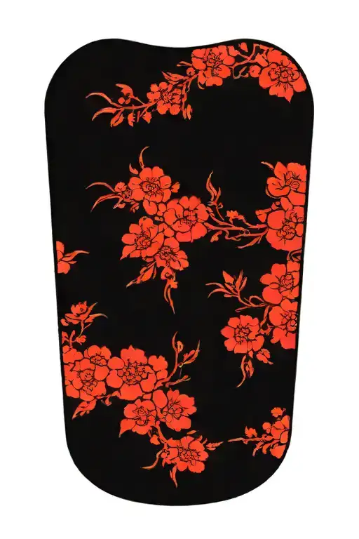 Ukrainian embroidery tattoo design idea