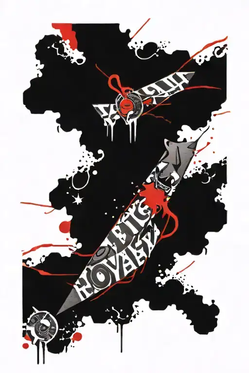 Loyalty word tattoo design idea