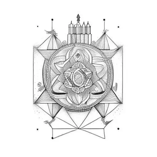 forearm tattoo with an anesthesia and practice of anesthesia theme tattoo design idea