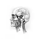 Medicine Human Anatomy tattoo design idea