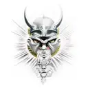 Germany Warriors Siegfried tattoo design idea