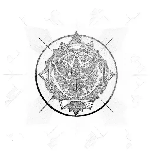 Russia tattoo design idea