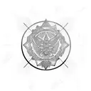 Russia tattoo design idea