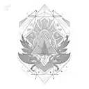 Russia tattoo design idea