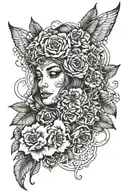 chosen one tattoo design idea