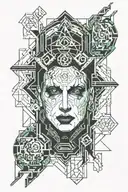 marilyn manson arm eye tatto tattoo design idea