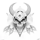 Third Eye tattoo design idea