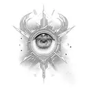 Third Eye tattoo design idea