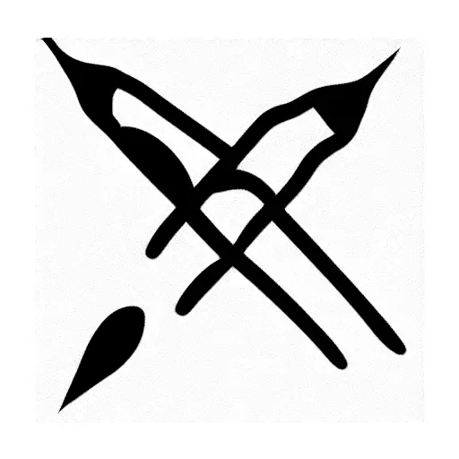 d  m tattoo design idea