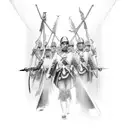 charge of the light brigade tattoo design idea