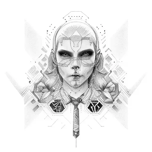 keep walking in software code tattoo design idea
