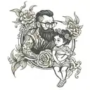 Adithya convert daddy daughter tattoos tattoo design idea
