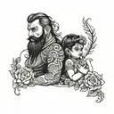 Adithya convert daddy daughter tattoos tattoo design idea