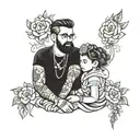 Adithya convert daddy daughter tattoos tattoo design idea