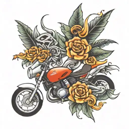 Audi car tattoo design idea