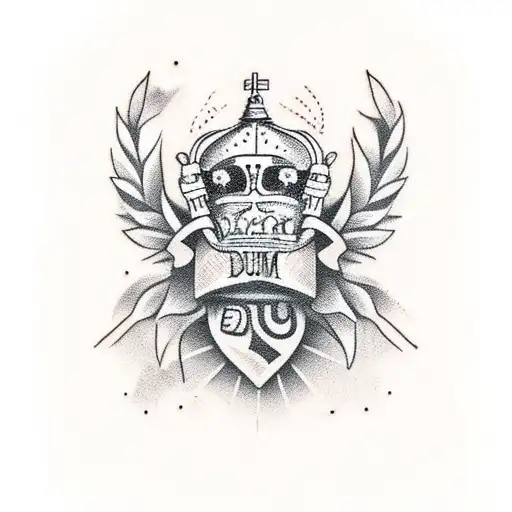 Design a tattoo inspired by the latin saying "dum spiro spero", and Nigerian nationalism tattoo design idea