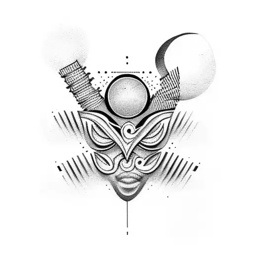 Design a tattoo inspired by the rhythmic beats of afrobeats and its influence on culture in Nigeria tattoo design idea