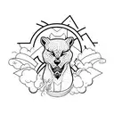 fechas  2001, 2011, 2019, 2023 tattoo design idea