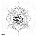 sabr shukr sukoon tattoo design idea