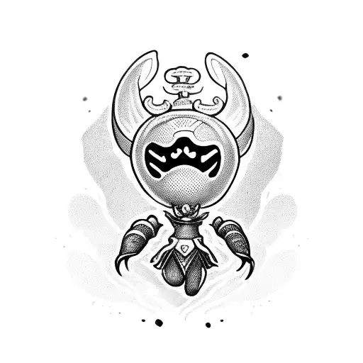 hollow knight tattoo design idea