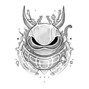 hollow knight tattoo design idea