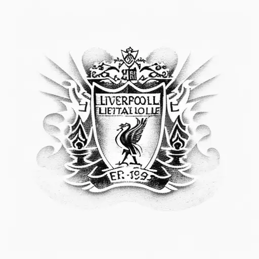 liverpool fc eternal flame tattoo design idea