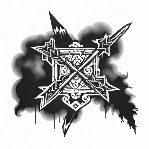 3 arrows no cross tattoo design featuring tattoo design idea