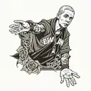 eminem tattoo design idea
