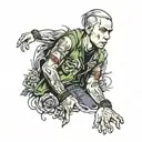 eminem tattoo design idea