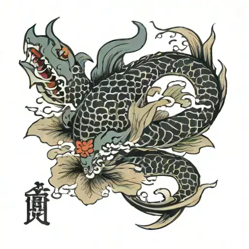 Seafaring tattoo design idea