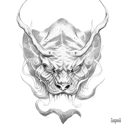 pantera con una herida tattoo design idea