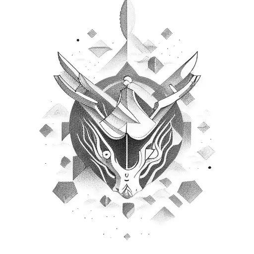 Title: "Wanderer's Passage"  Prompt:   Design a tattoo that symbolizes the adventurous spirit and insatiable wanderlust  tattoo design idea