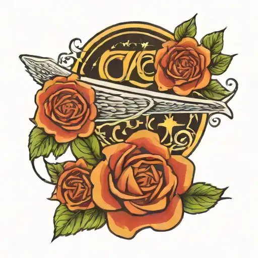 zoso led zeppelin tattoo design idea
