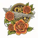 zoso led zeppelin tattoo design idea