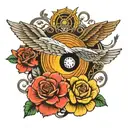 zoso led zeppelin tattoo design idea