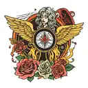 zoso led zeppelin tattoo design idea