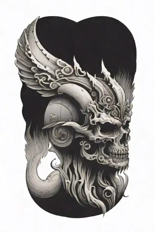 The comfort we find in our vices  tattoo design idea