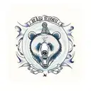 Bear Berlin tattoo design idea