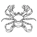 crab 2001 tattoo design idea