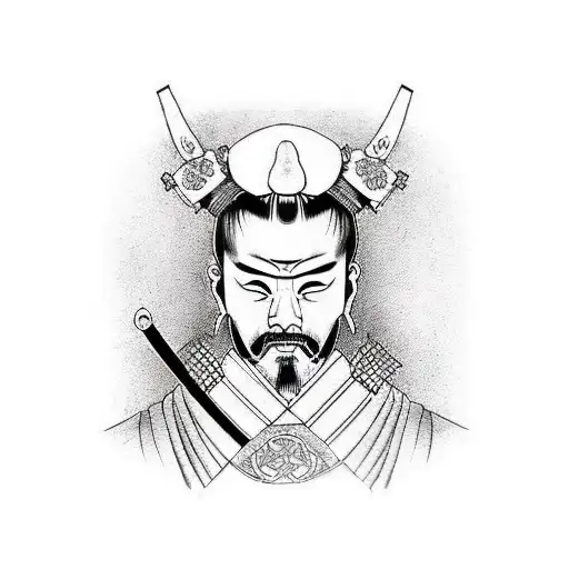 Bushido Samurai tattoo design idea