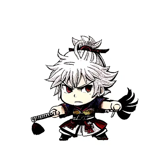 Bushido Samurai tattoo design idea