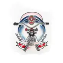 Bushido Samurai tattoo design idea