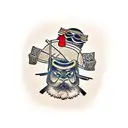 Bushido Samurai tattoo design idea