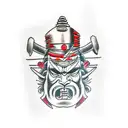 Bushido Samurai tattoo design idea